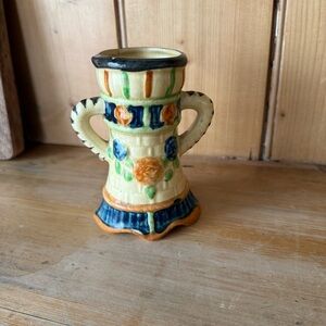 Vintage Maruhon Ware ceramic cottage vase